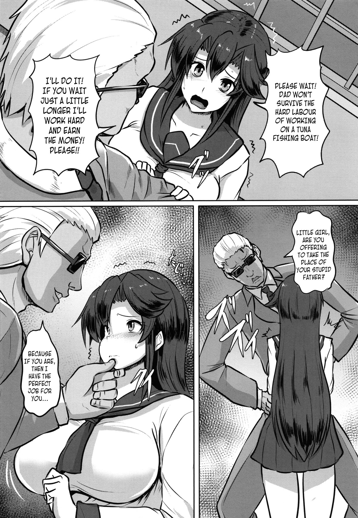 Hentai Manga Comic-A Record of a High School Girl Settling Her Debts With Rape --Chapter 1-2